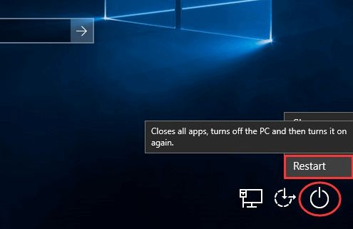 restart windows