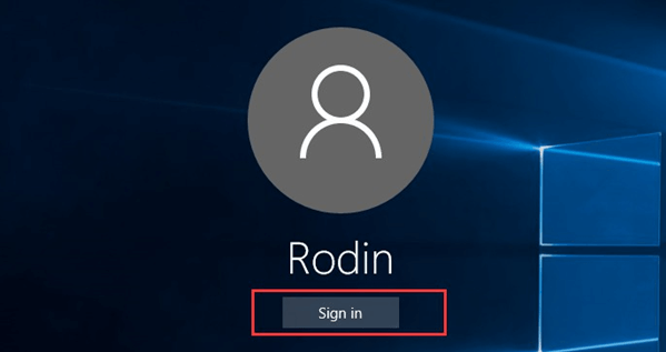 sign in