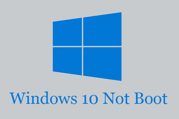 windows 10 will not boot up after update