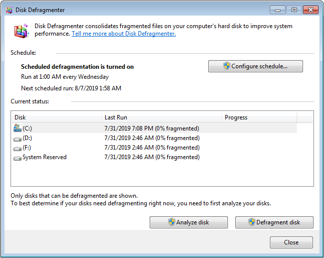 Defrag SSDs? Truth about Disk Tools