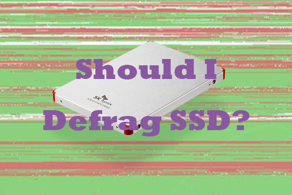 snigmord Justerbar frakke Should You Defrag SSDs? The Truth about Disk Defragmentation Tools