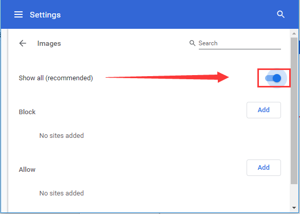 Images don't show up in Google/