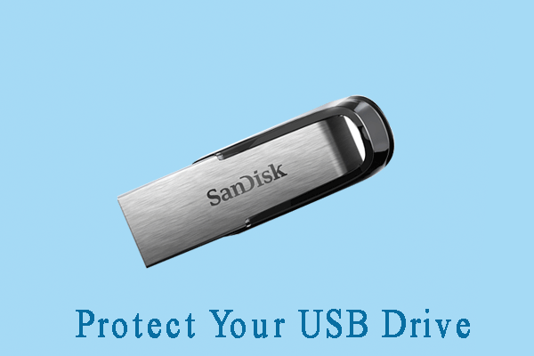 how to protect your USB drives