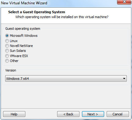 choose Windows version