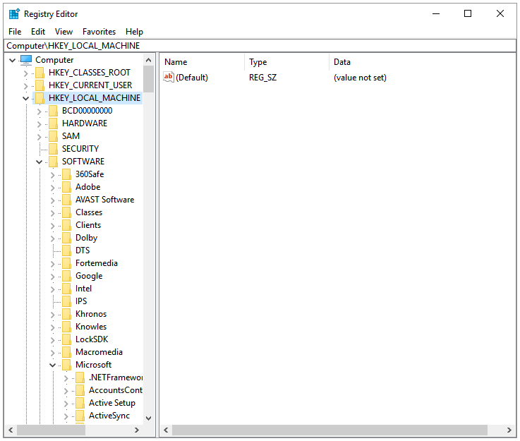 check the installed version of IIS Manager via Registry Editor