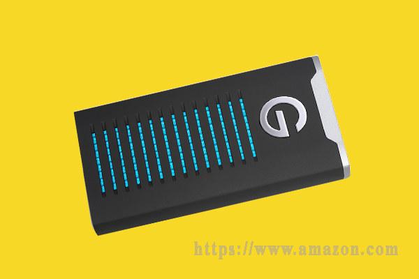 the appearance of G-Technology G-Drive Mobile SSD