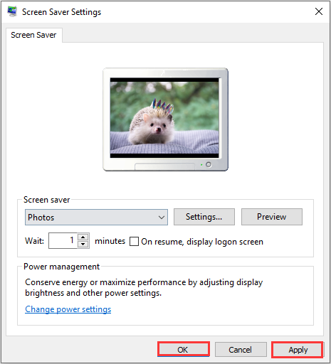 personalize your screen saver Windows 10