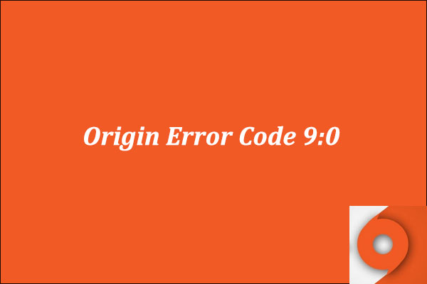 fix Origin error code 9:0