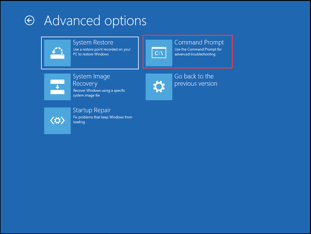 how to reformat windows 10 from boot menu