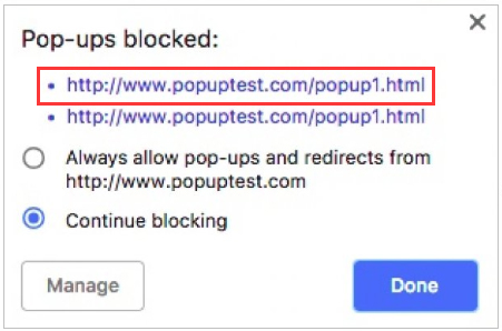 how to turn off pop up blocker chrome