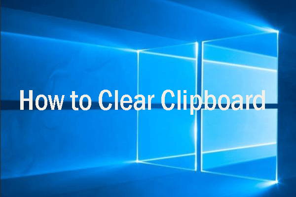 how to clear Clipboard