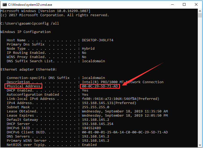 find my network mac address find my network mac address