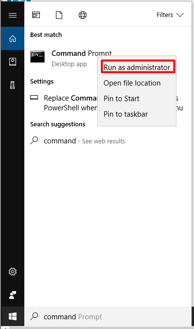 command prompt