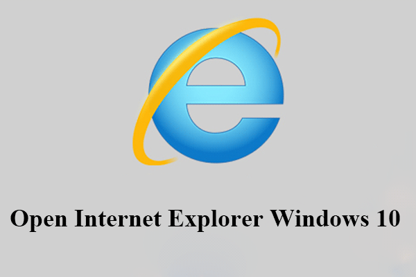 iexplorer for windows 10