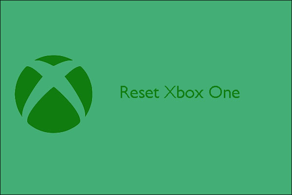 reset Xbox One