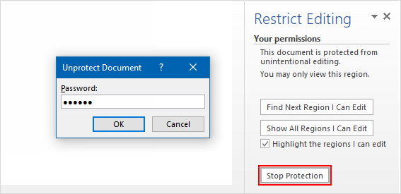 click Stop Protection