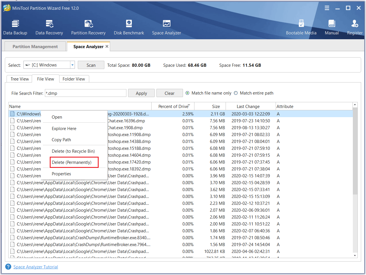 how to get the ram dump image using qpst configuration