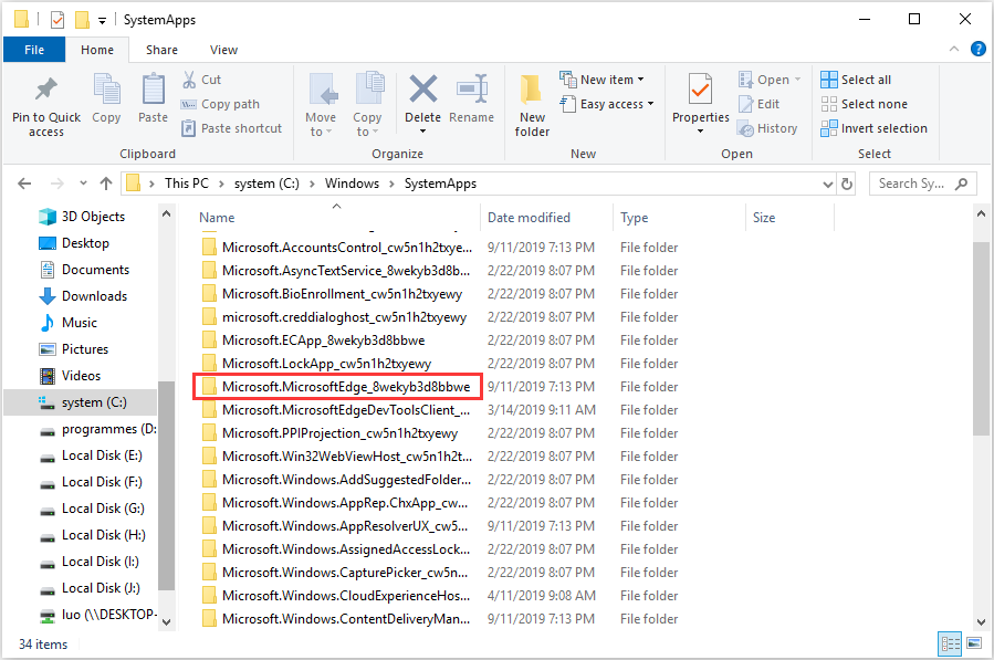 how can i uninstall microsoft edge windows 10