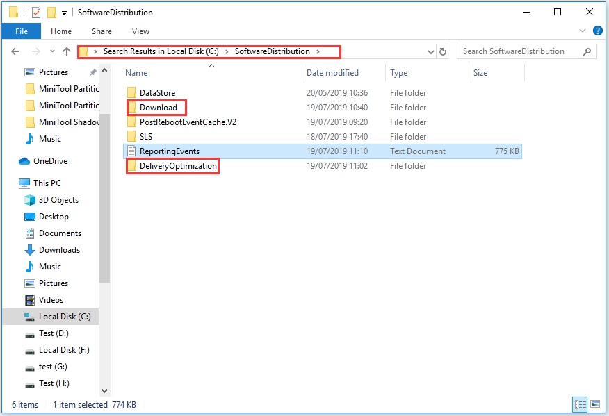 delete Download and DeliveryOptimization