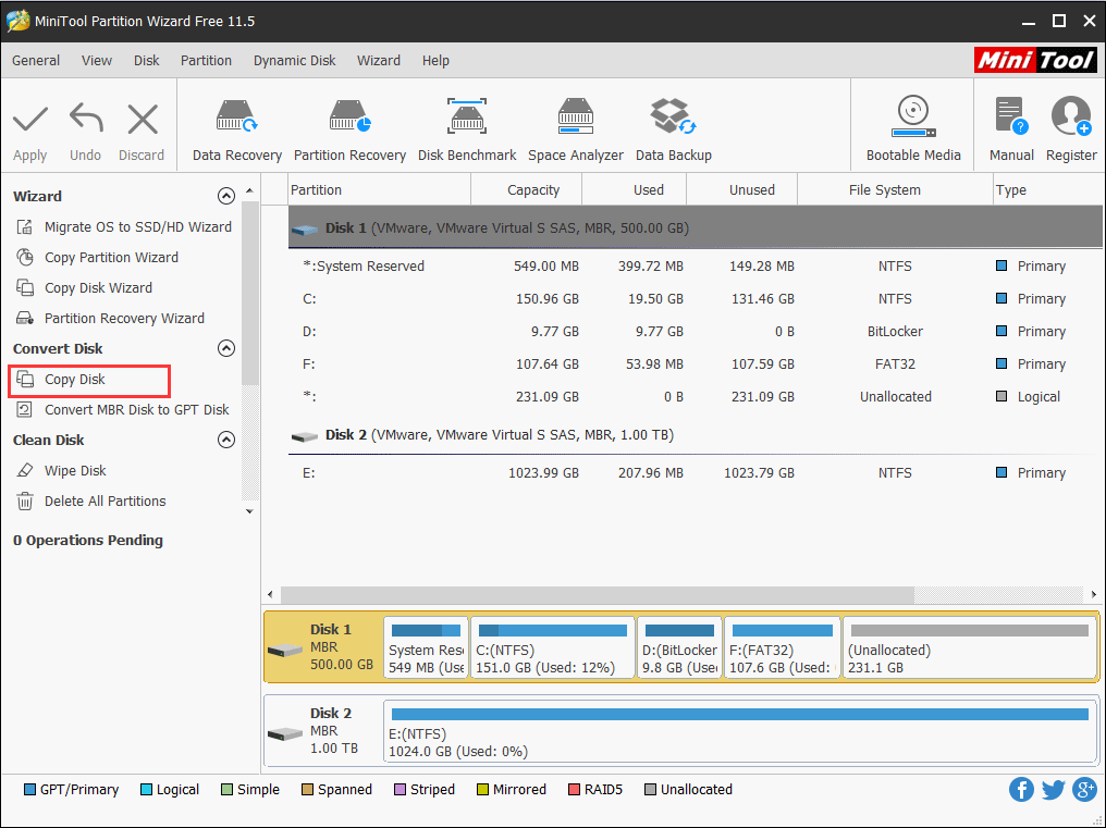 copy disk