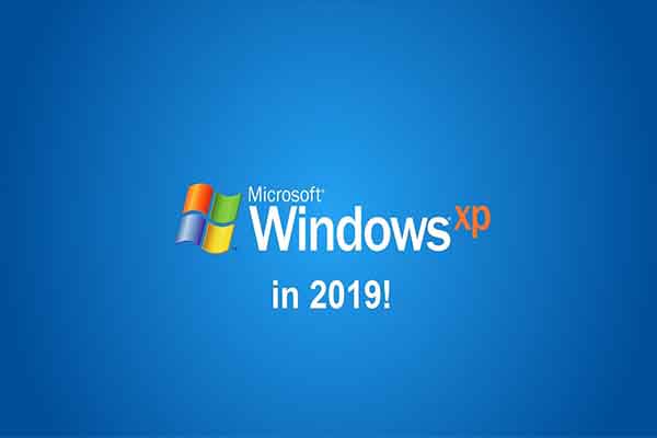 Windows XP in 2019
