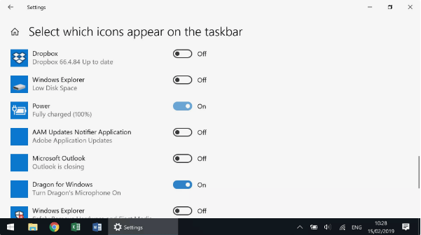 How To Add Back Missing Battery Icon To Windows 10 Taskbar