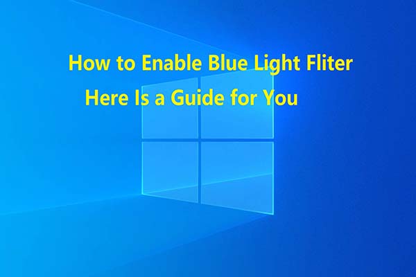 Blue Light Filter