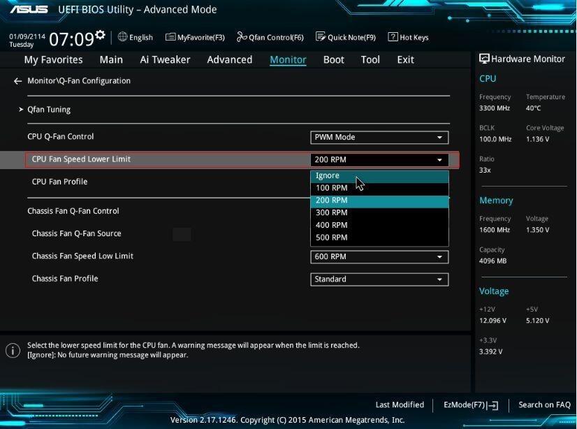 CPU Fan Error on Boot