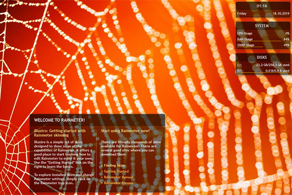 install Rainmeter