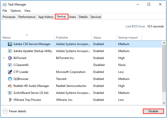 make changes for Task Manager