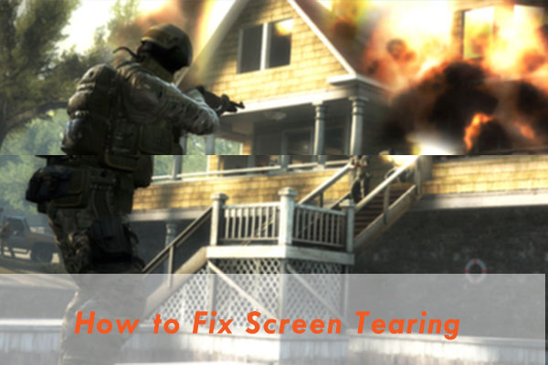 how to fix screen tearing