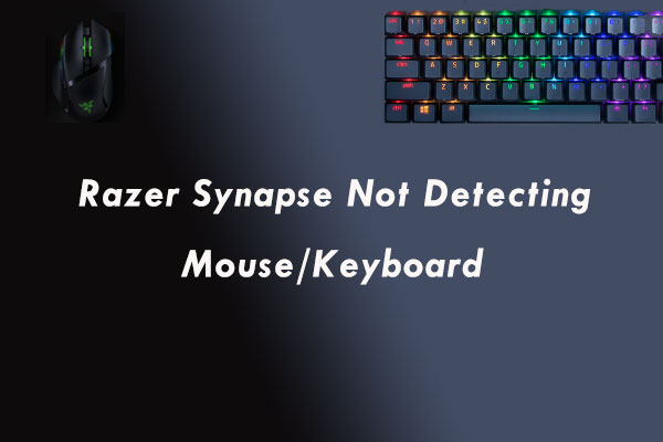 razer mamba not showing up in synapse 3