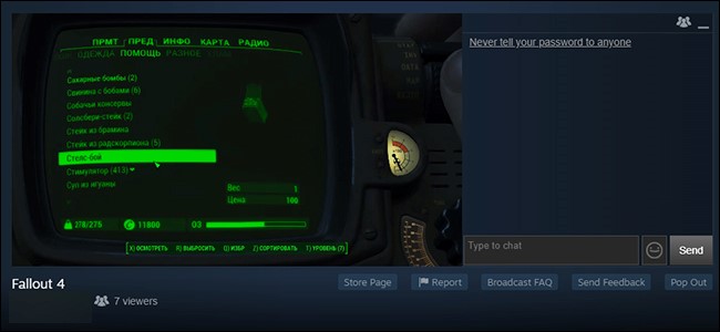 What is a Steam Store Broadcast?