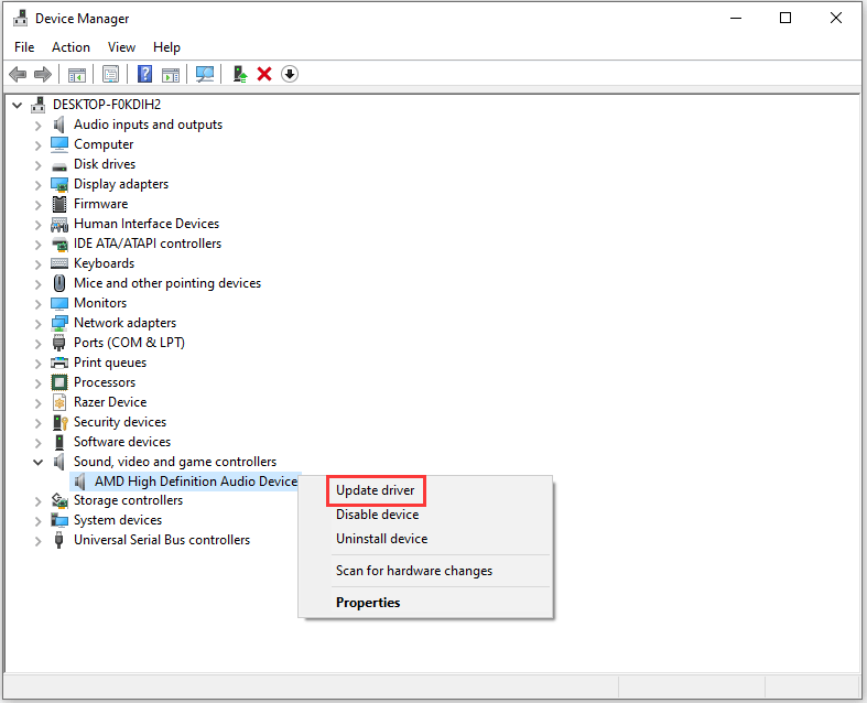 stereo mix not showing windows 10