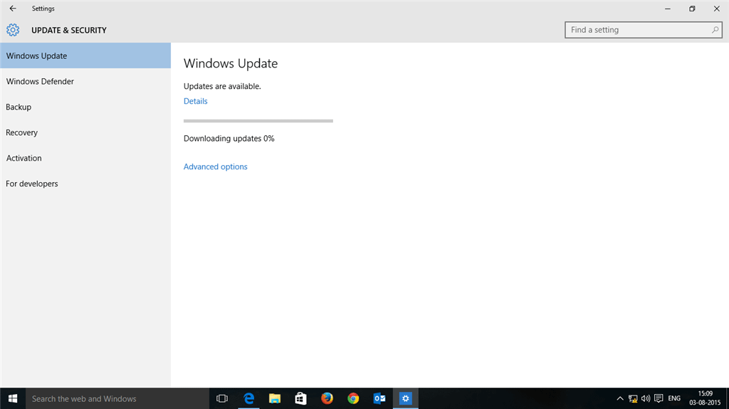 windows 10 update waiting for download stuck