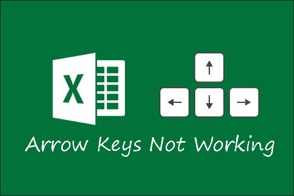 arrow keys not working in Excel
