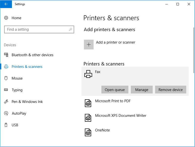 Pin on clear printer queue