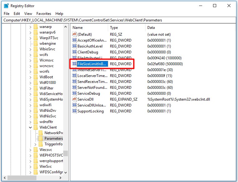 find the target file