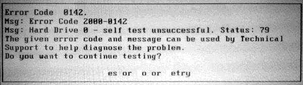 Dell error code 20000-0142