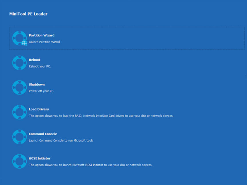 MiniTool PE Loader