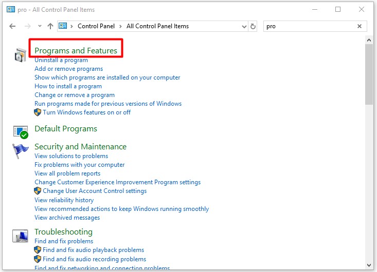 How To Uninstall Programs On Windows 10 Here Are Methods Minitool