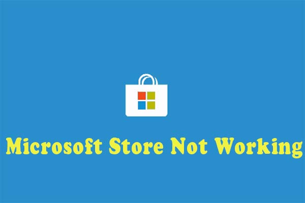 microsoft store not connecting