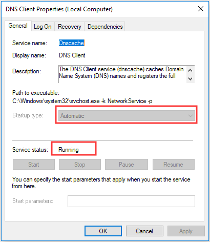 make sure the related services are running