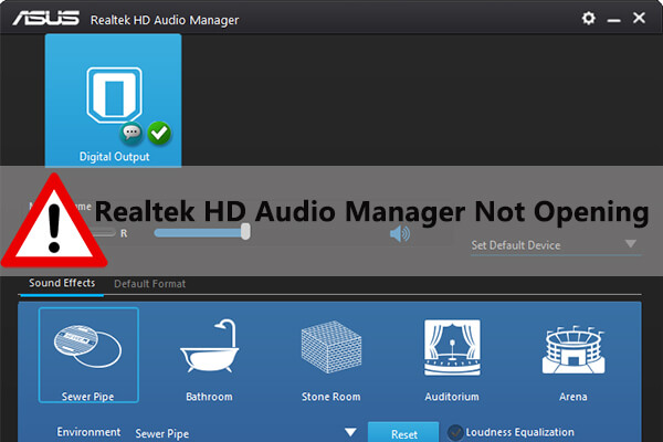 how to find realtek hd audio manager windows 10