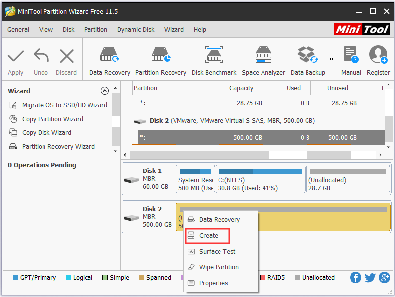 second hard drive not showing in device manager