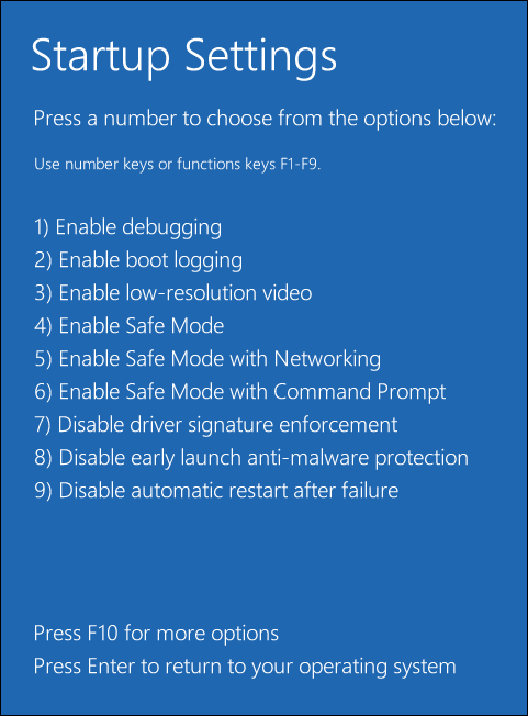 enable safe mode with networking