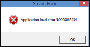 Application load error 5:0000065434