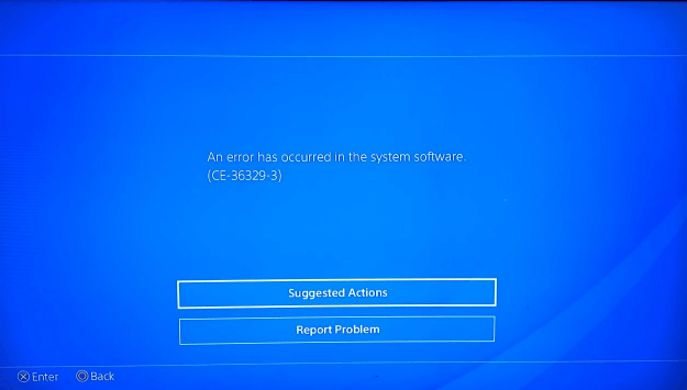 empujoncito Posibilidades salado CE-36329-3 Error Occurs on Your PS4? Here's How to Fix It