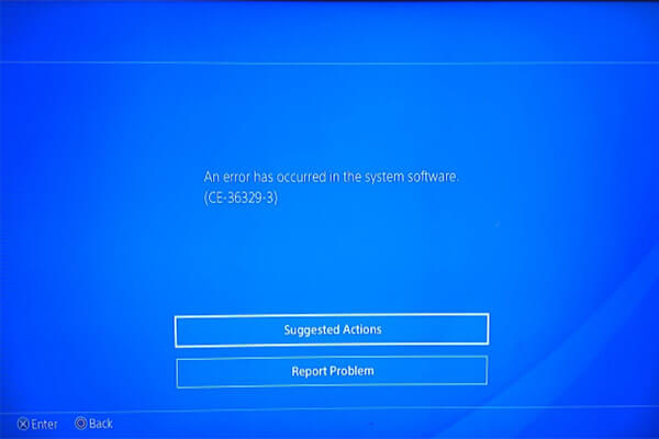 CE-36329-3 Error Occurs PS4? Here's How to It