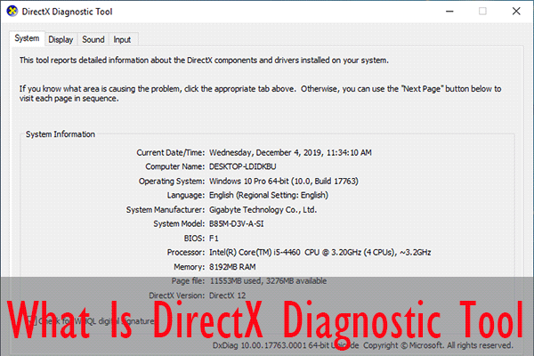 Directx diagnostic tool download for windows 10 international business 15th edition pdf download
